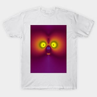 Cute fractal face six T-Shirt